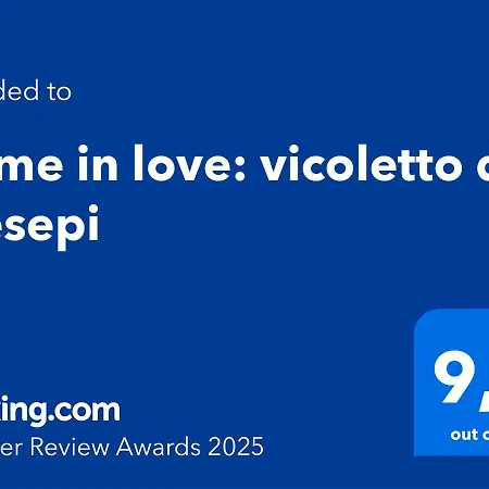 Apartamento In Love: Vicoletto Dei Presepi *